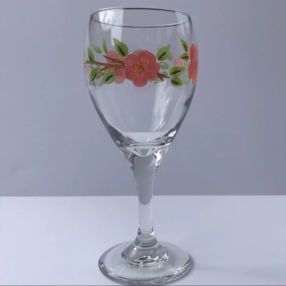 Franciscan Dining Oz Desert Rose By Franciscan Glassware Wine